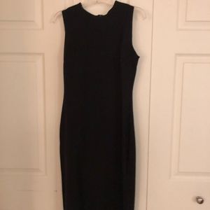 Lauren Ralph Lauren black long sheath dress